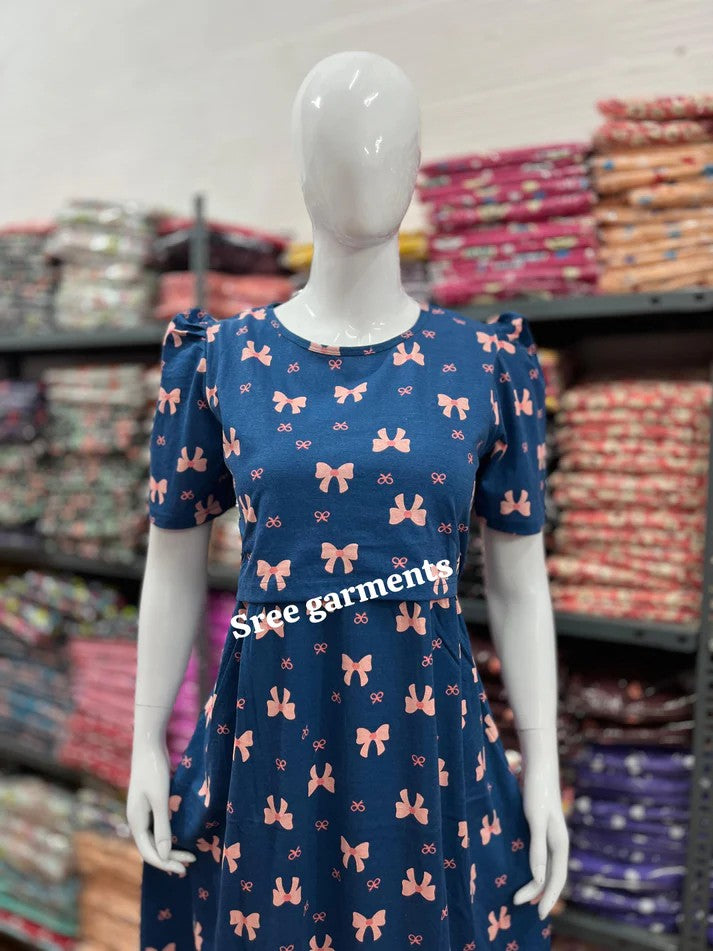 Zipless maternity and feeding wear - ankle length rib