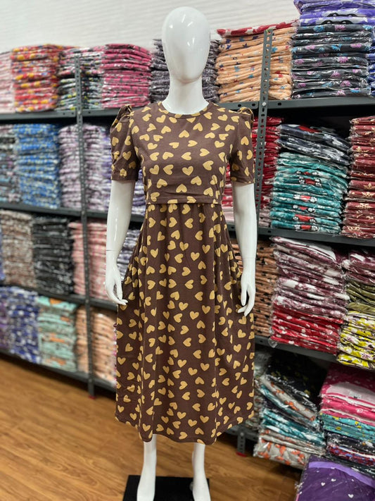 Zipless maternity and feeding wear - ankle length