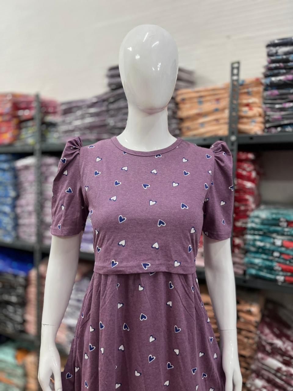 Zipless maternity and feeding wear - Full Length burg h