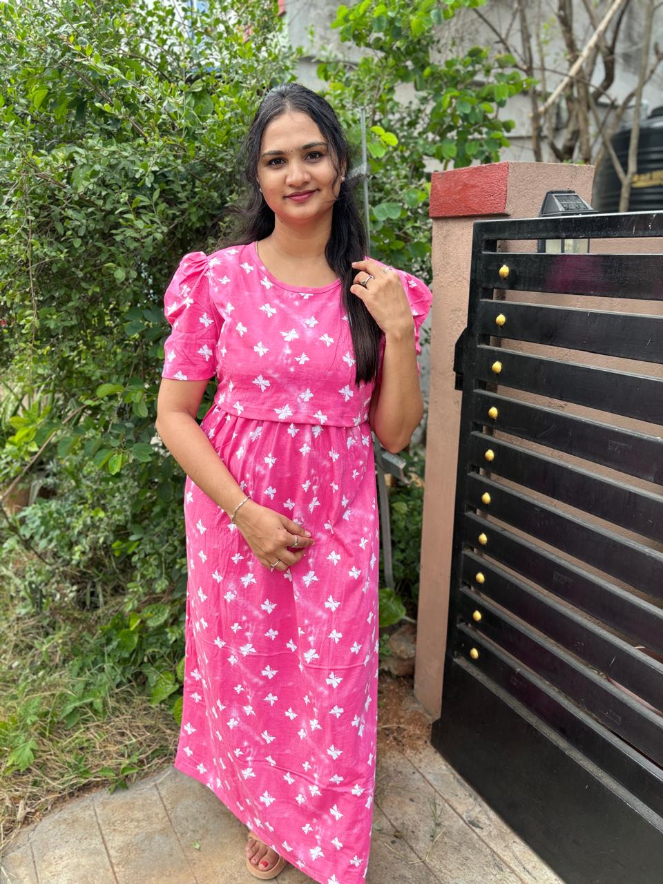Zipless maternity and feeding wear - Full Length butterfly 🦋