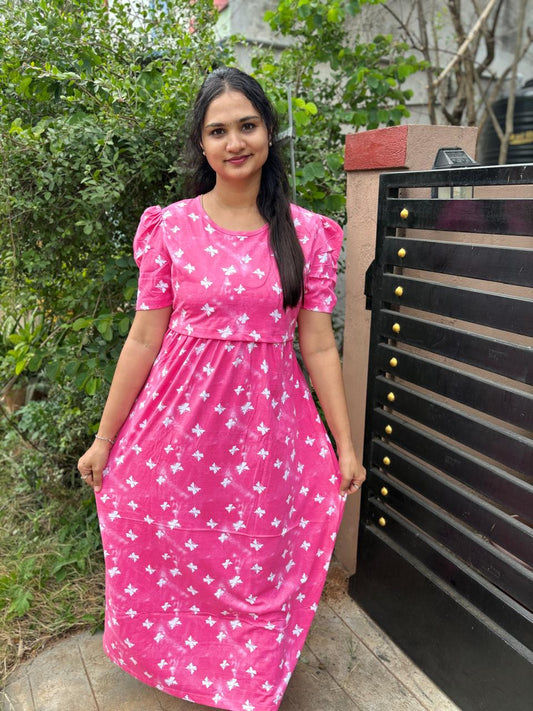 Zipless maternity and feeding wear - Full Length butterfly 🦋