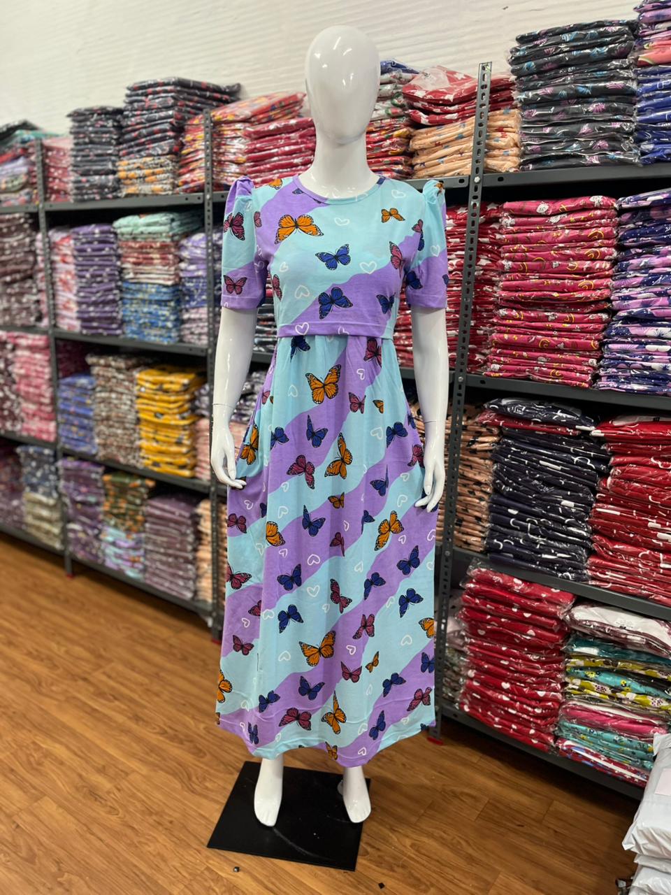 Zipless maternity and feeding wear - Full Length
