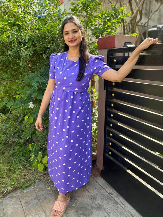 Zipless maternity and feeding wear - Full Length