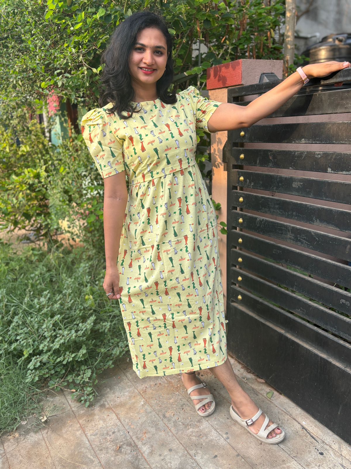 Zipless maternity and feeding wear - ankle length y z