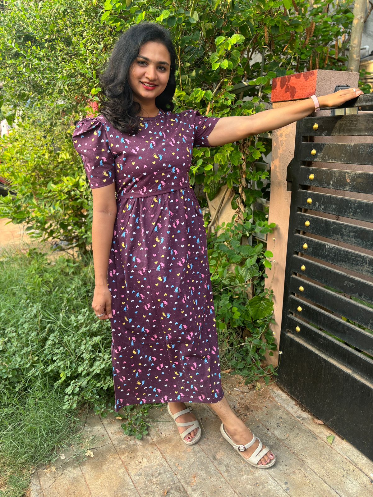 Zipless maternity and feeding wear - ankle length pa br
