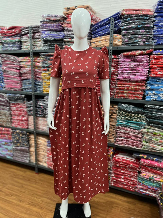 Zipless maternity and feeding wear - Full Length wifi