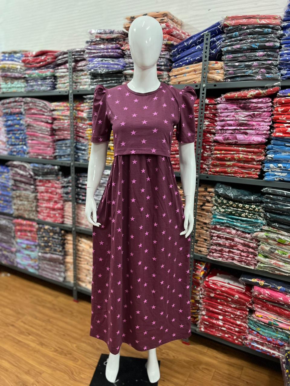 Zipless maternity and feeding wear - Full Length st