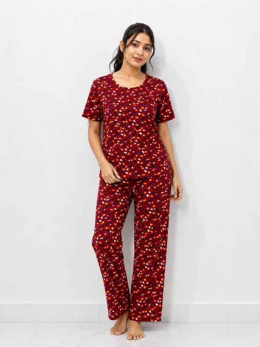 Phyjama Set 399/- Only red m ch