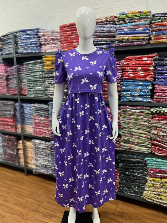 Zipless maternity and feeding wear - Full Length angel