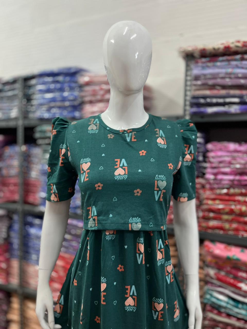 Zipless maternity and feeding wear - Full Length L💚ve
