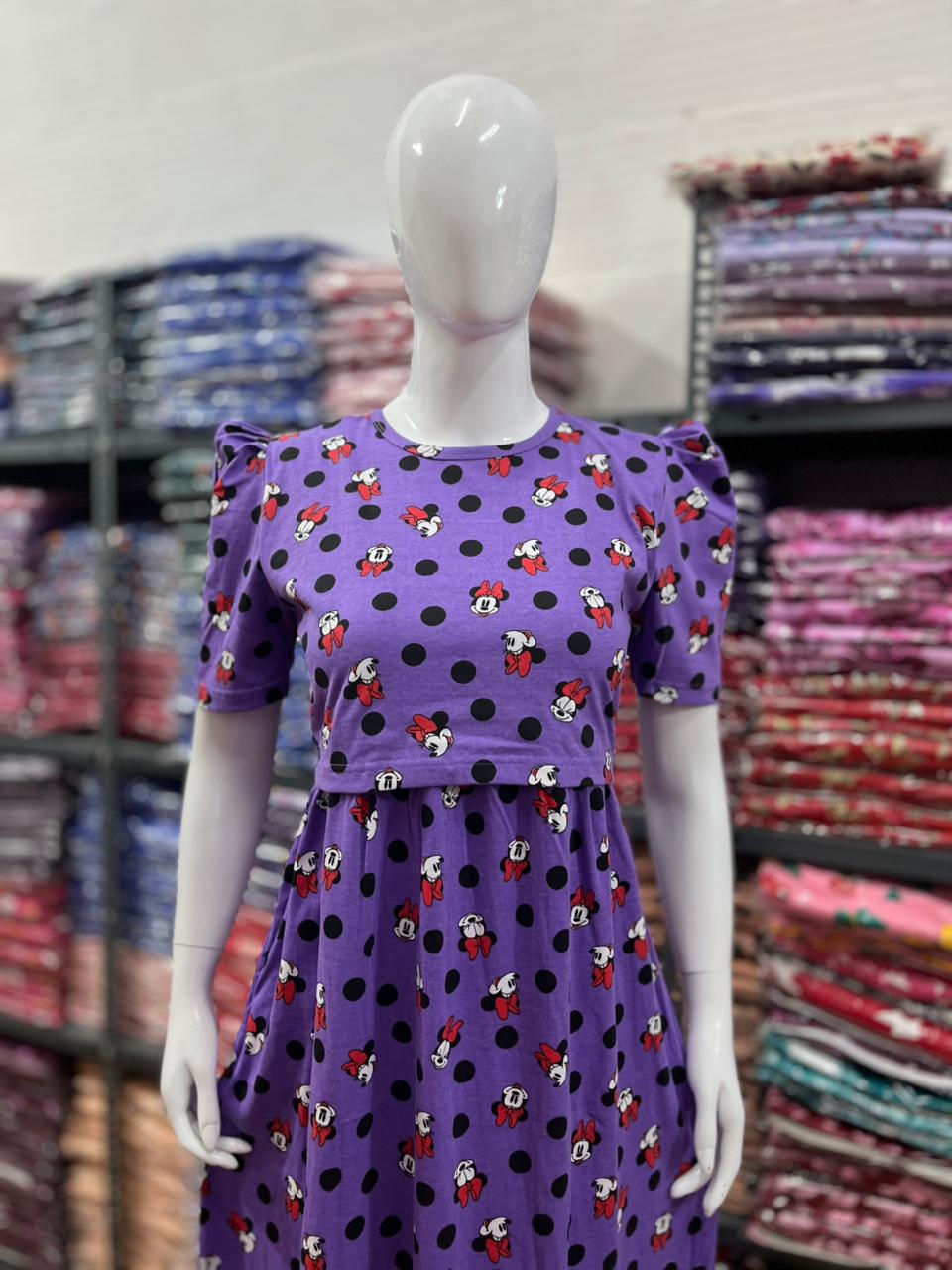 Zipless maternity and feeding wear - Full Length vio Micky