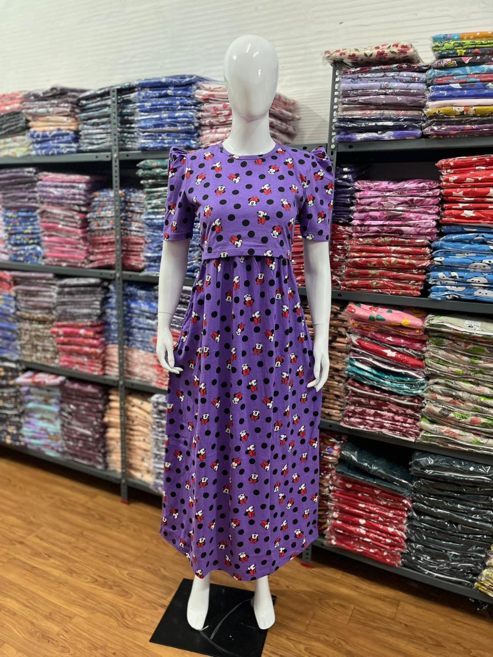 Zipless maternity and feeding wear - Full Length vio Micky