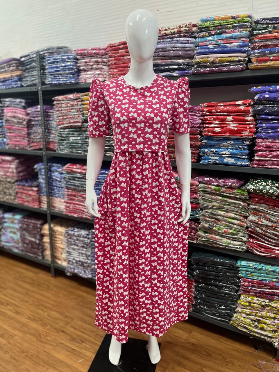Zipless maternity and feeding wear - Full Length white 🦋