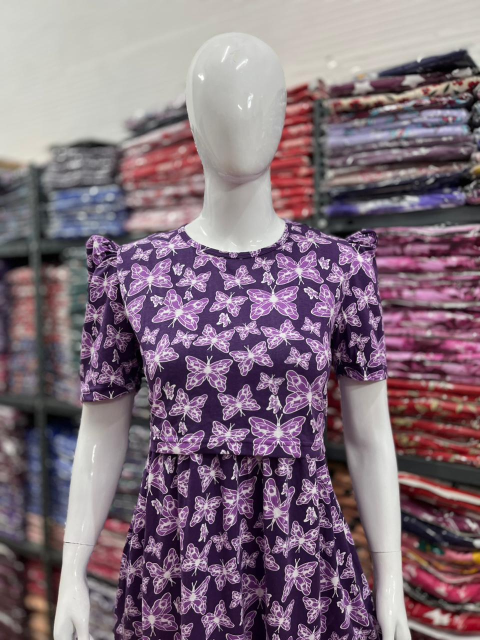 Zipless maternity and feeding wear - Full Length