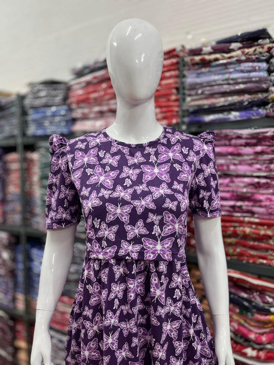 Zipless maternity and feeding wear - Full Length