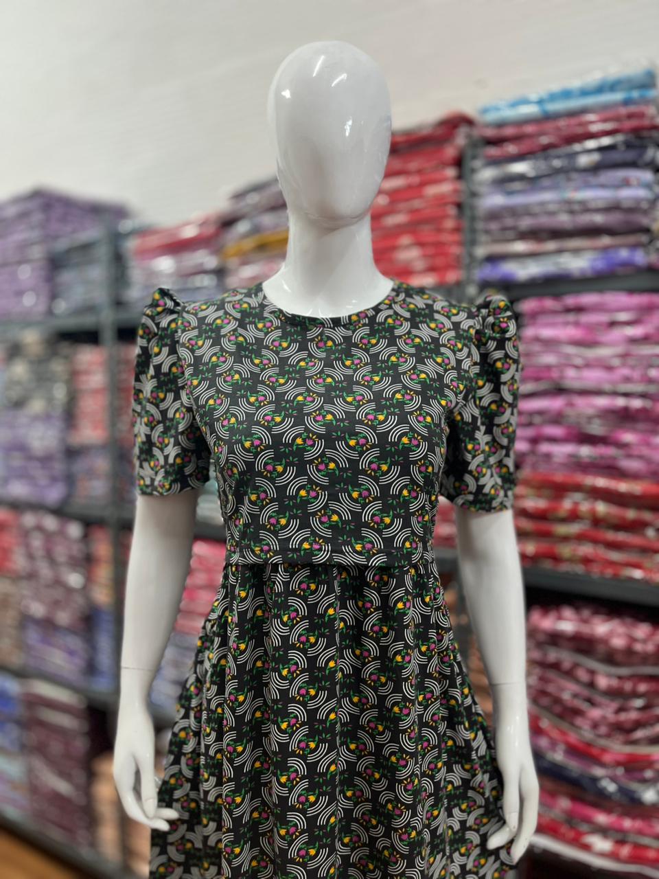 Zipless maternity and feeding wear - ankle length