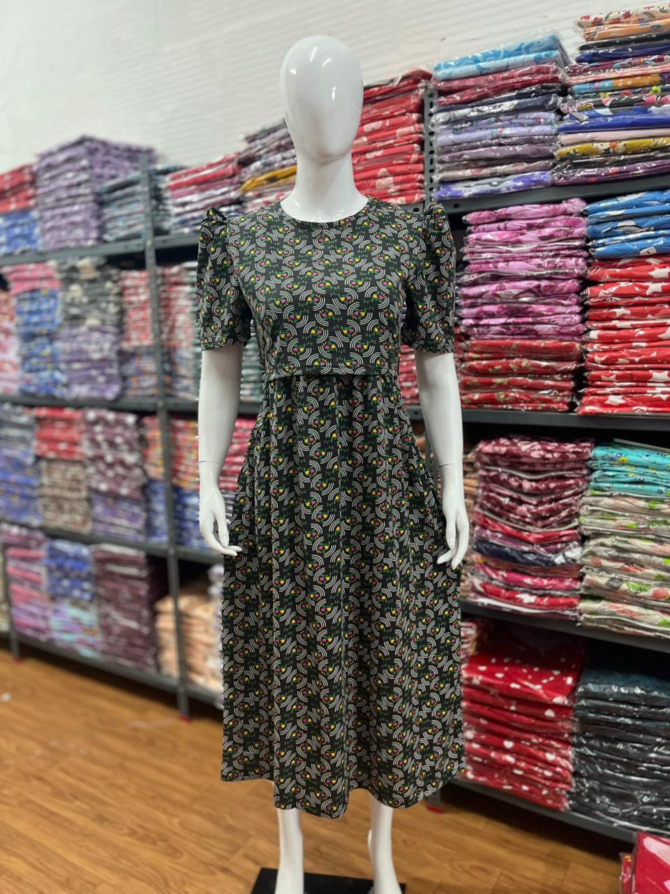 Zipless maternity and feeding wear - ankle length