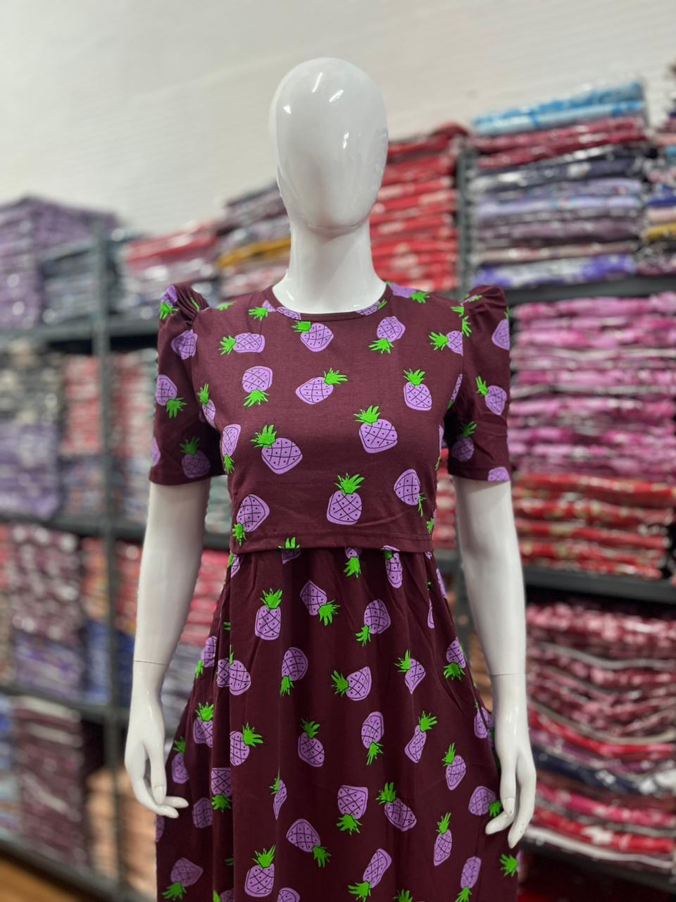 Zipless maternity and feeding wear - Full Length 🍍