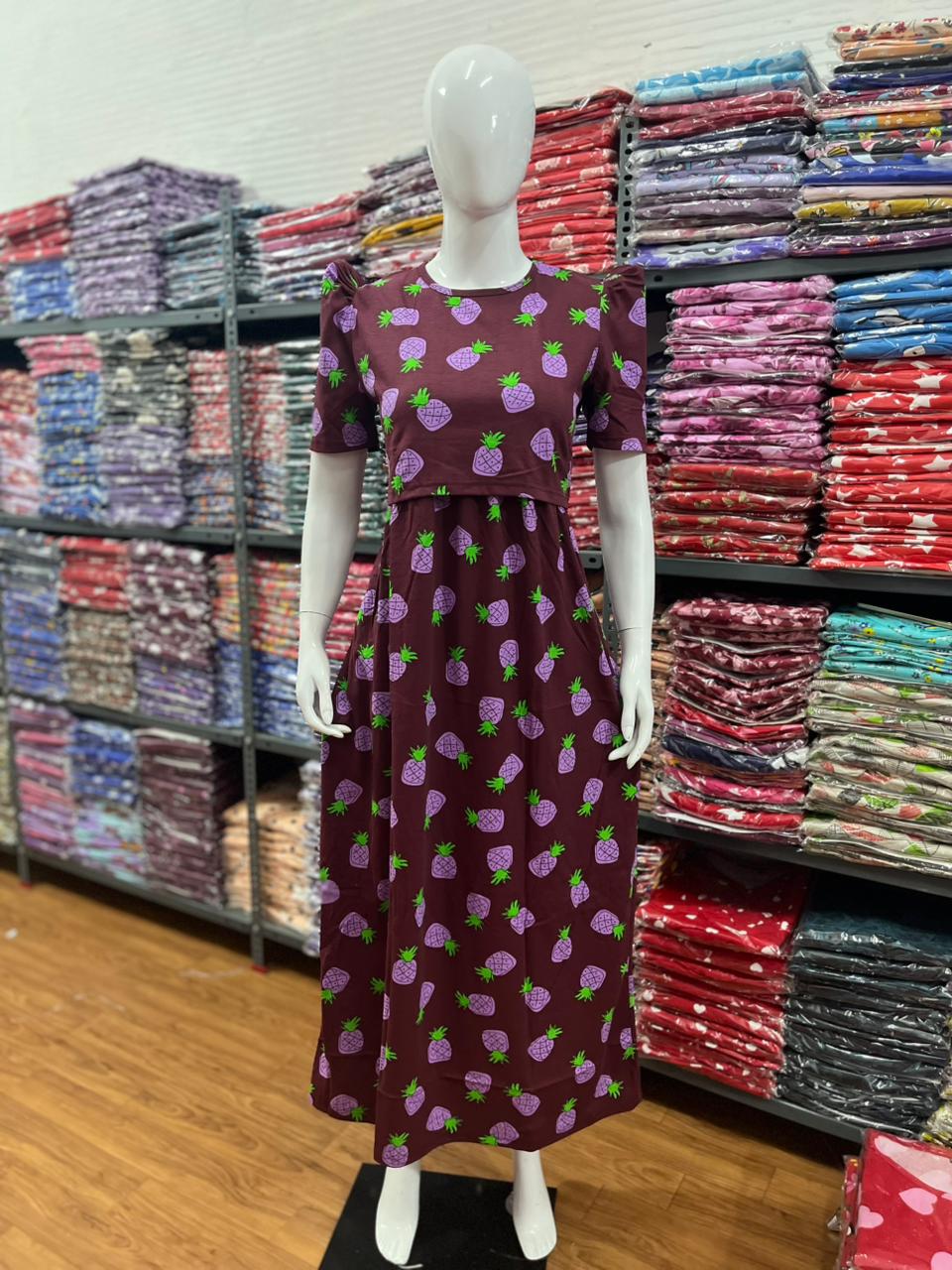 Zipless maternity and feeding wear - Full Length 🍍