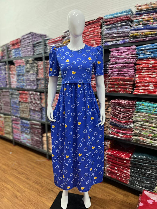 Zipless maternity and feeding wear - Full Length lit big h