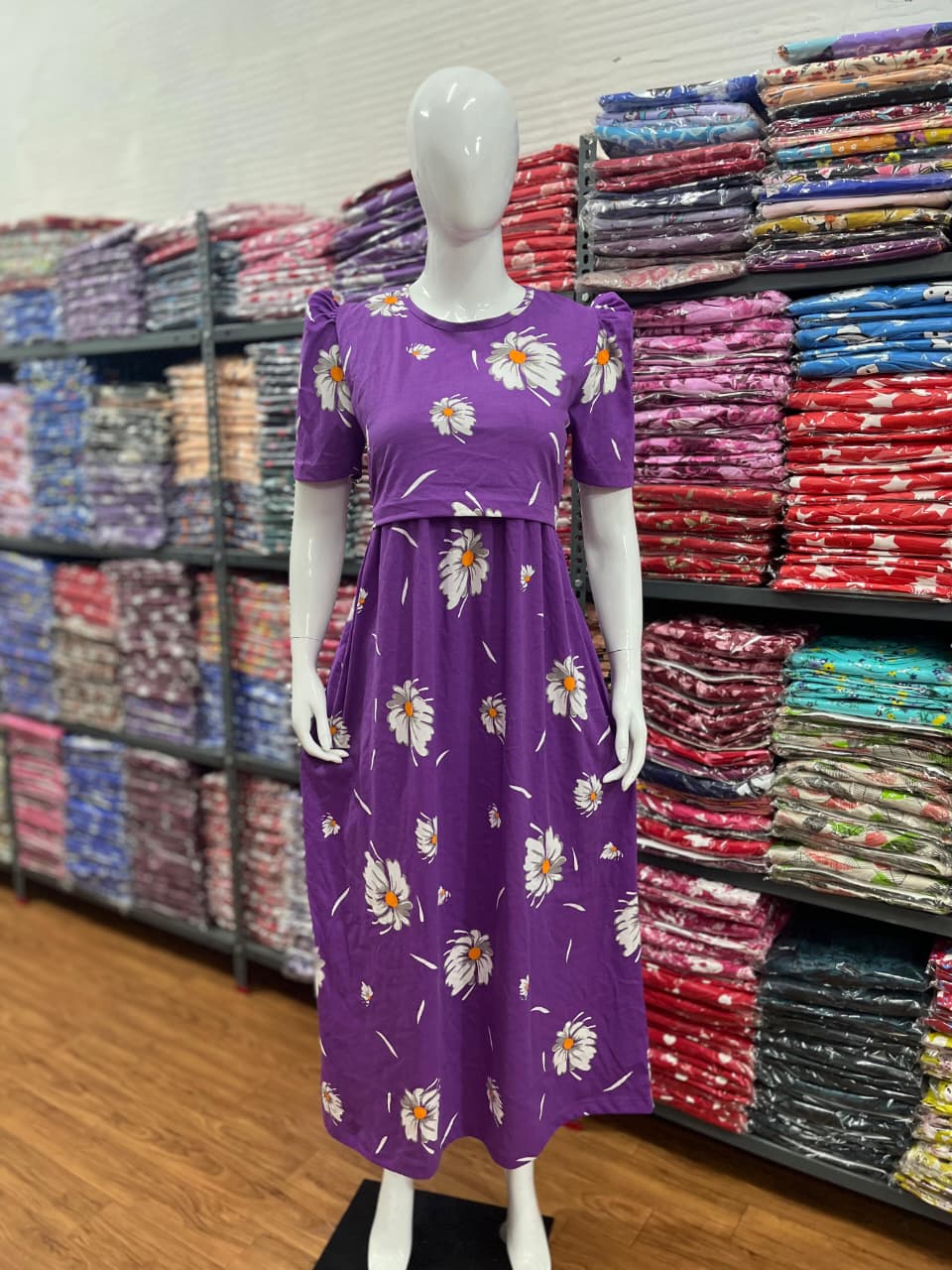 Zipless maternity and feeding wear - Full Length