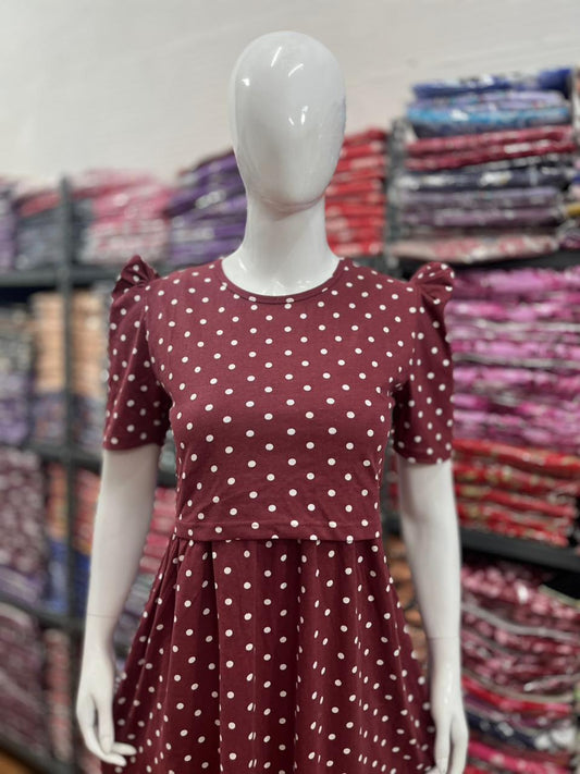 Zipless maternity and feeding wear - Full Length dot