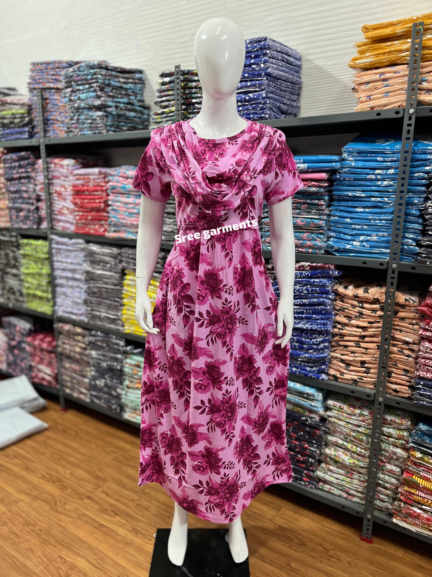 Shawl Type Zipless Maternity Wear Full