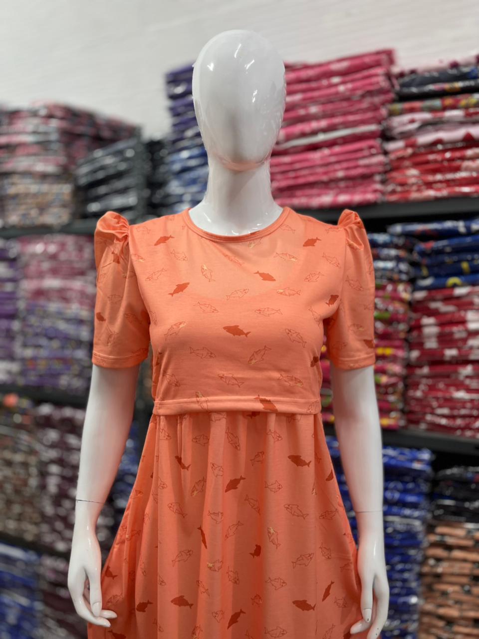 Zipless maternity and feeding wear - ankle length 🐡