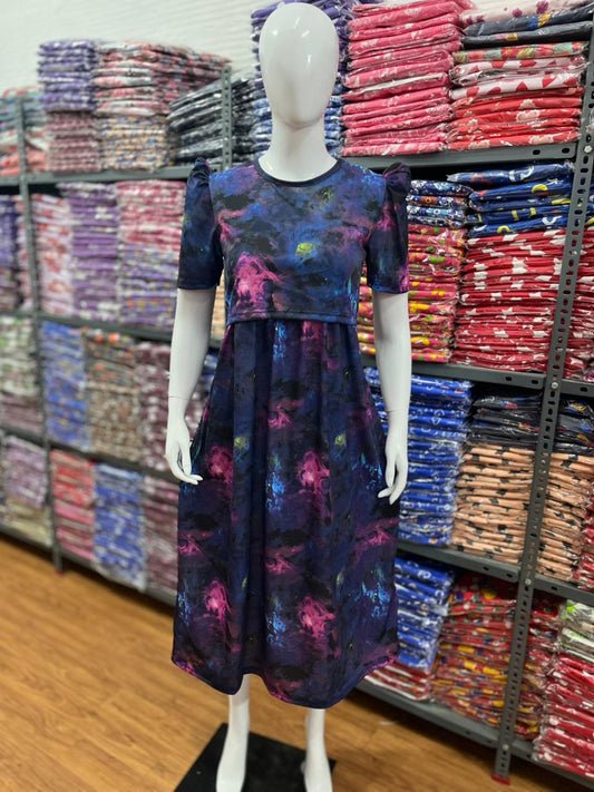 Zipless maternity and feeding wear - ankle length 🌌