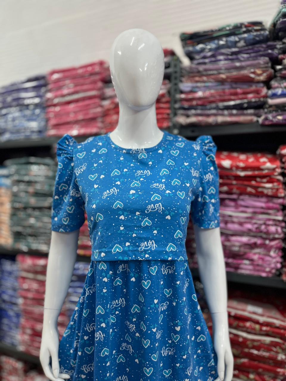 Zipless maternity and feeding wear - ankle length love 🩵