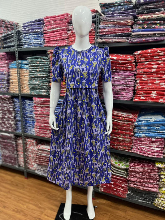 Zipless maternity and feeding wear - ankle length 🪼