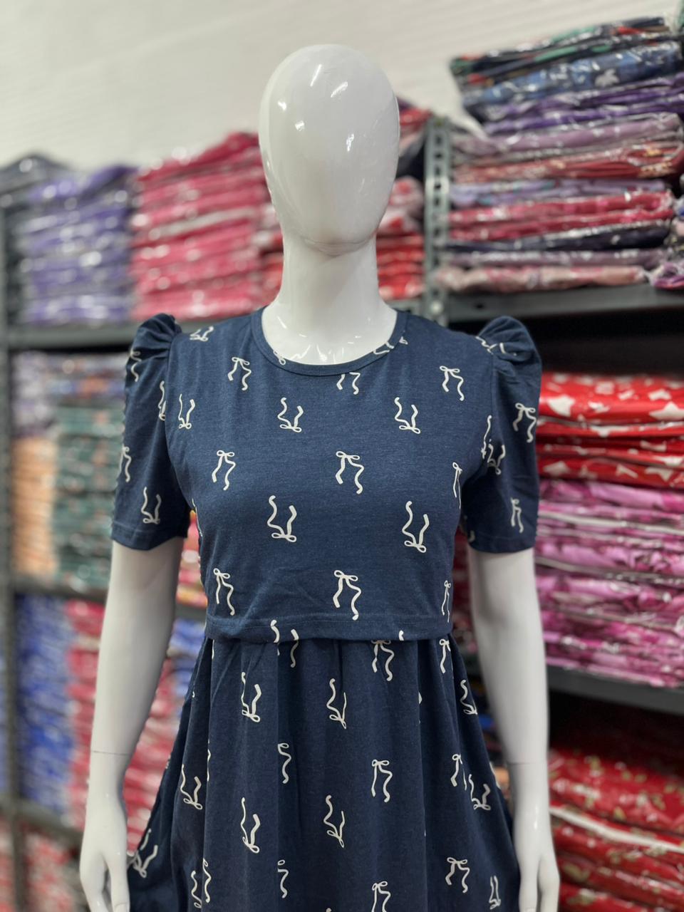 Zipless maternity and feeding wear - Full Length