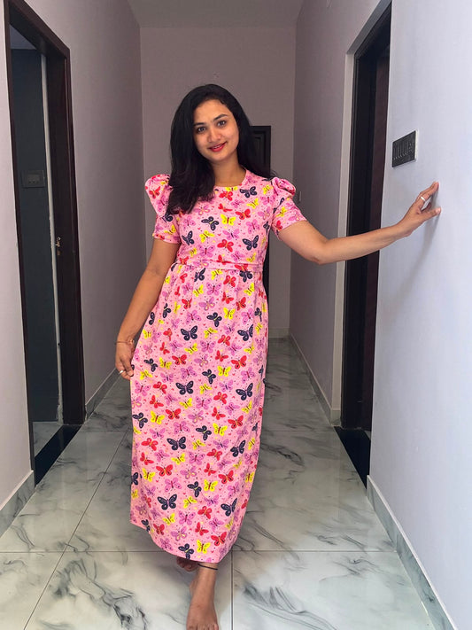 Zipless maternity and feeding wear - Full Length