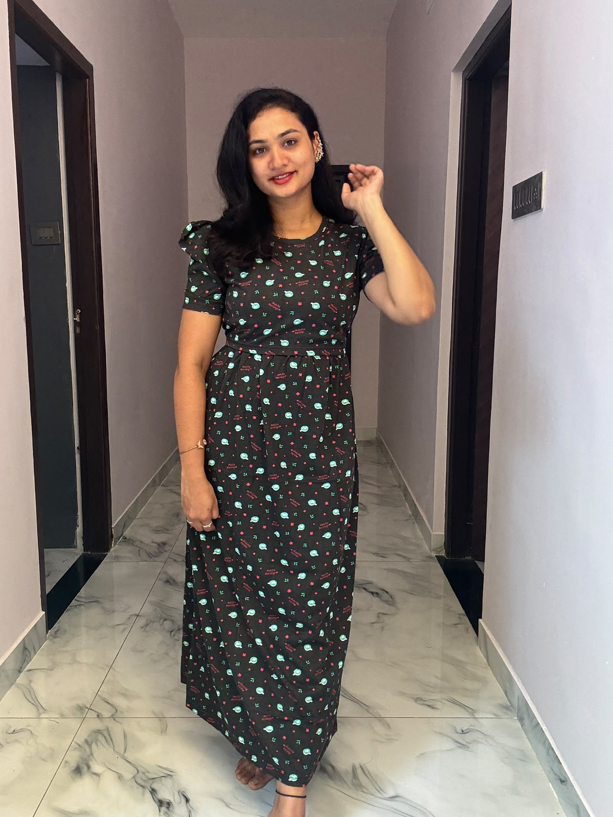 Zipless maternity and feeding wear - Full Length