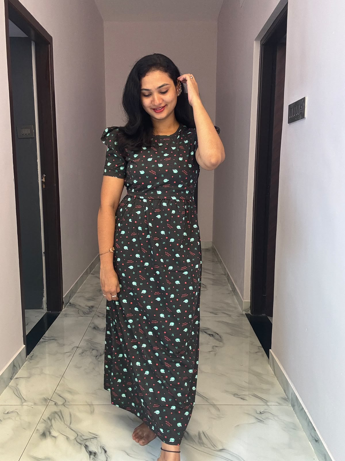 Zipless maternity and feeding wear - Full Length