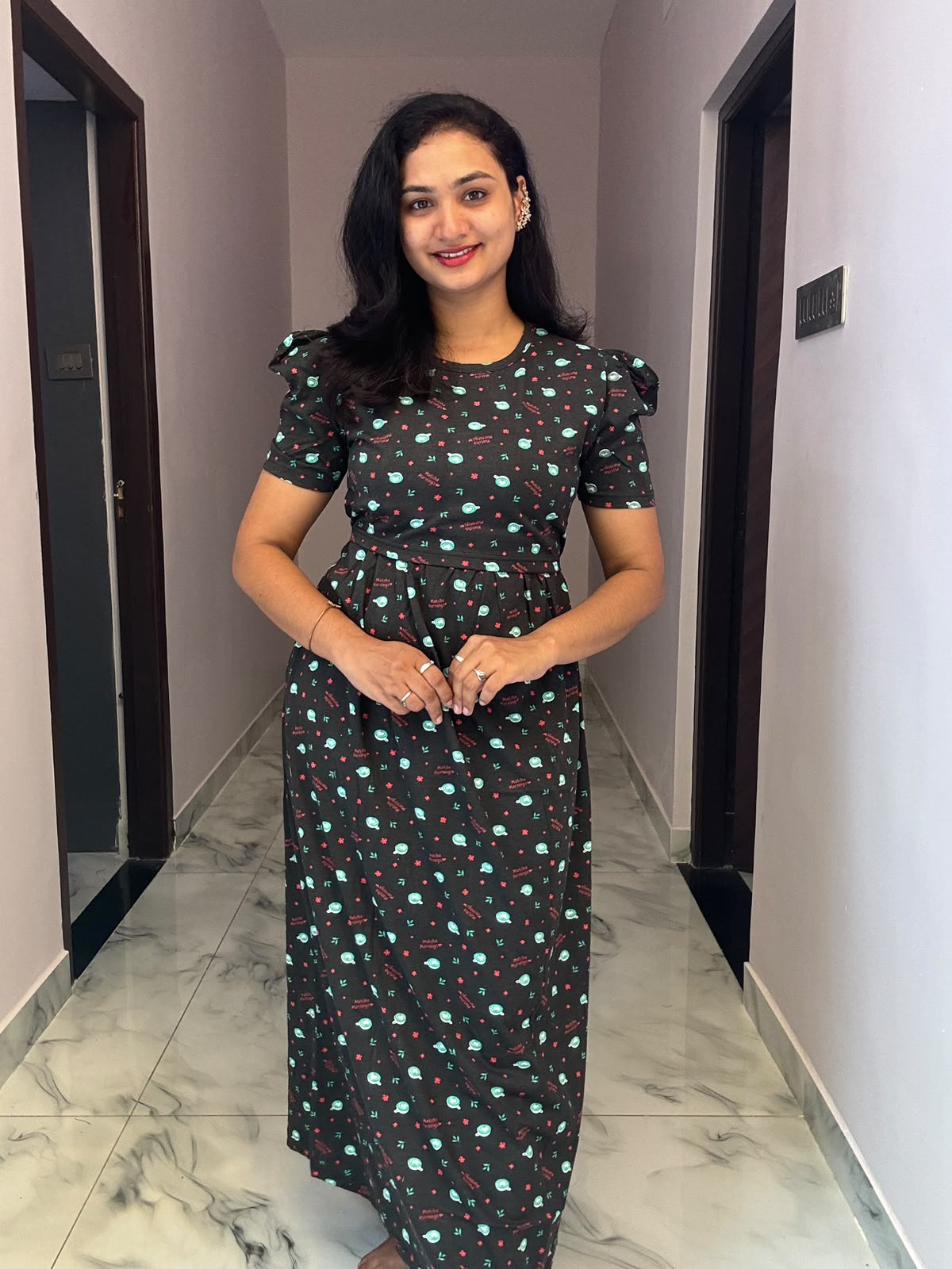 Zipless maternity and feeding wear - Full Length