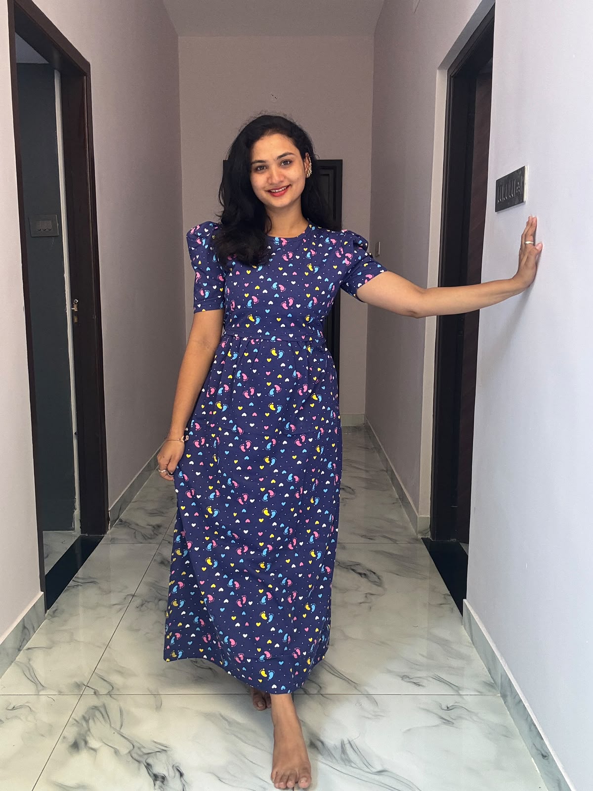 Zipless maternity and feeding wear - Full Length