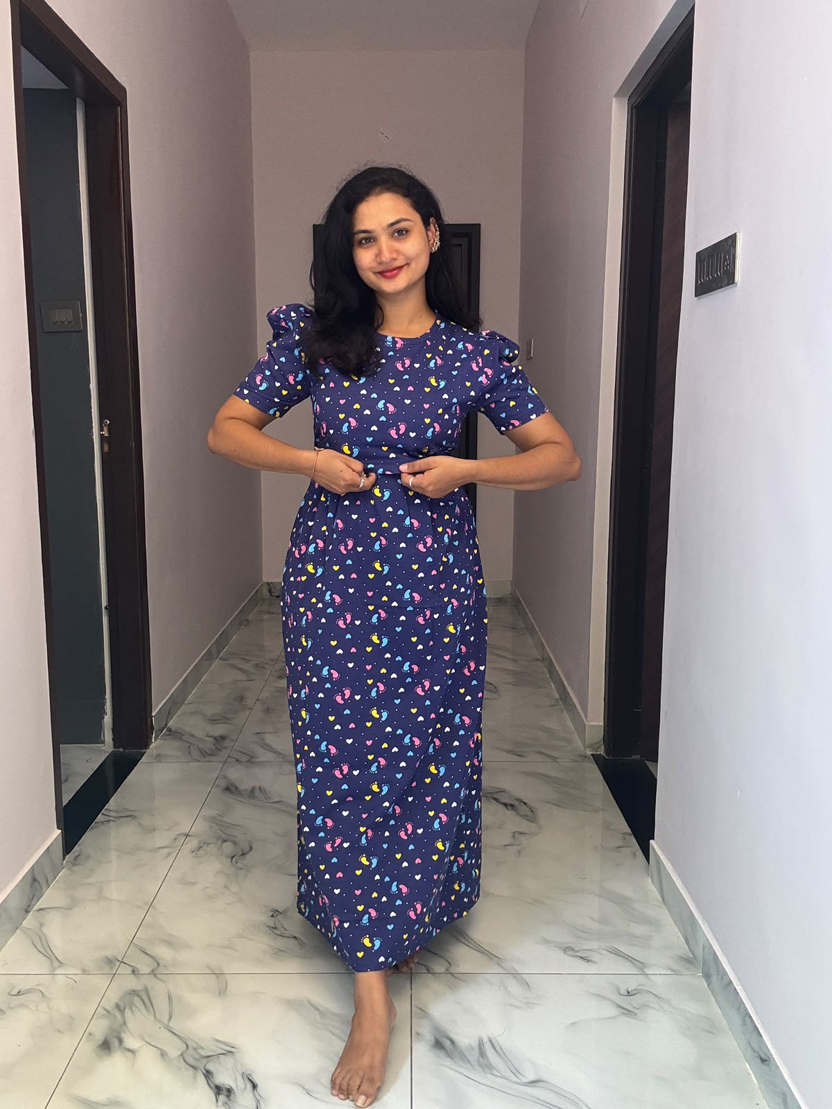 Zipless maternity and feeding wear - Full Length