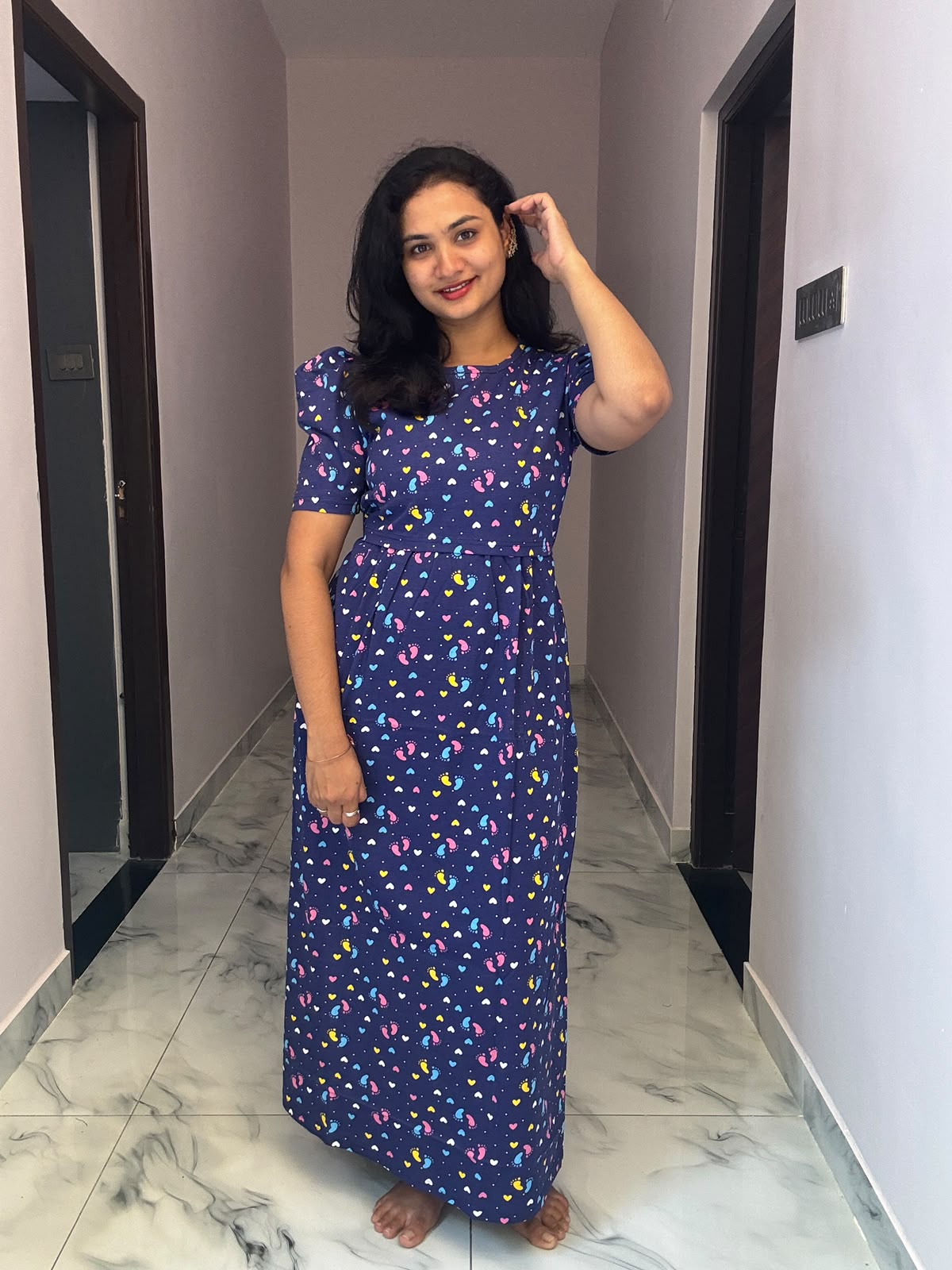 Zipless maternity and feeding wear - Full Length
