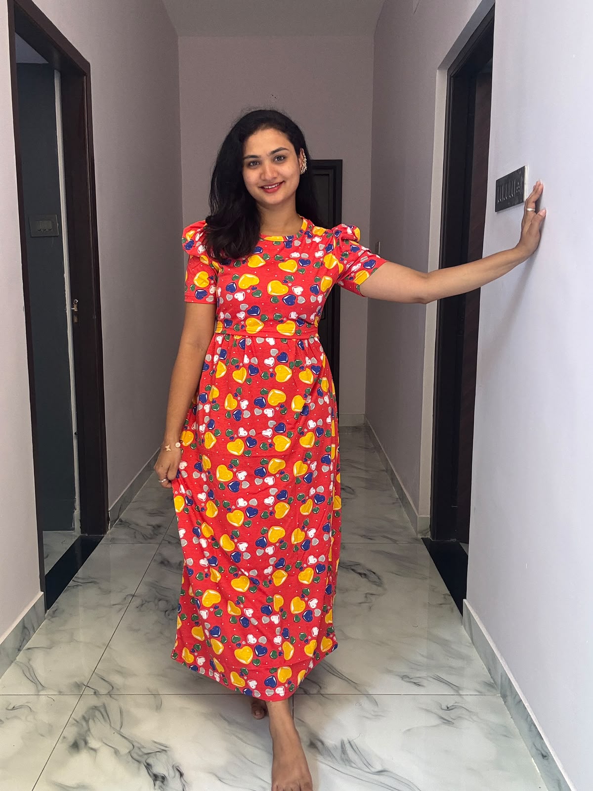 Zipless maternity and feeding wear - Full Length