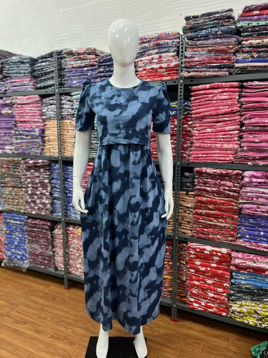 Zipless maternity and feeding wear - Full Length