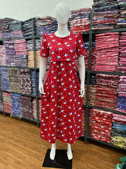 Zipless maternity and feeding wear - Full Length