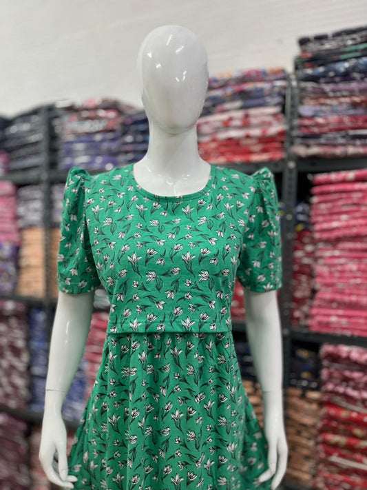 Zipless maternity and feeding wear - Full Length