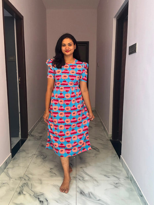 Zipless maternity and feeding wear - ankle length