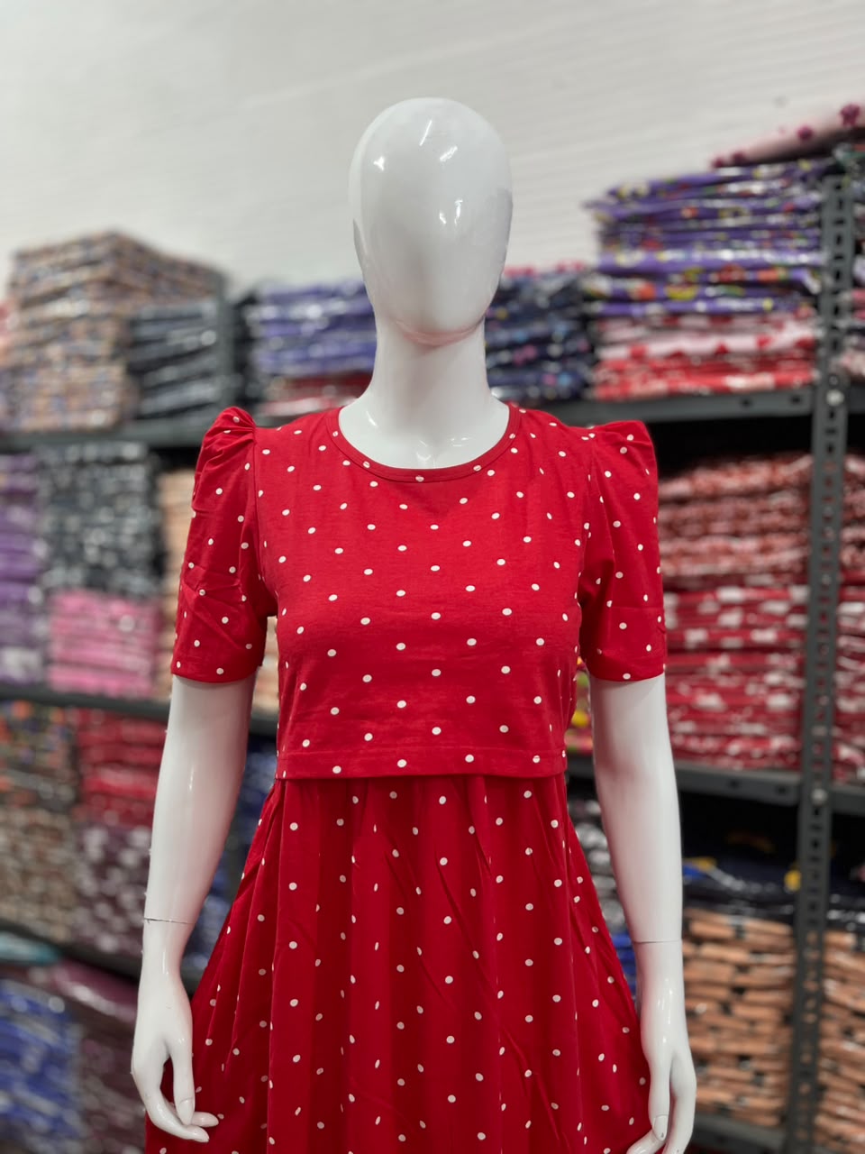 Zipless maternity and feeding wear - Full Length dot