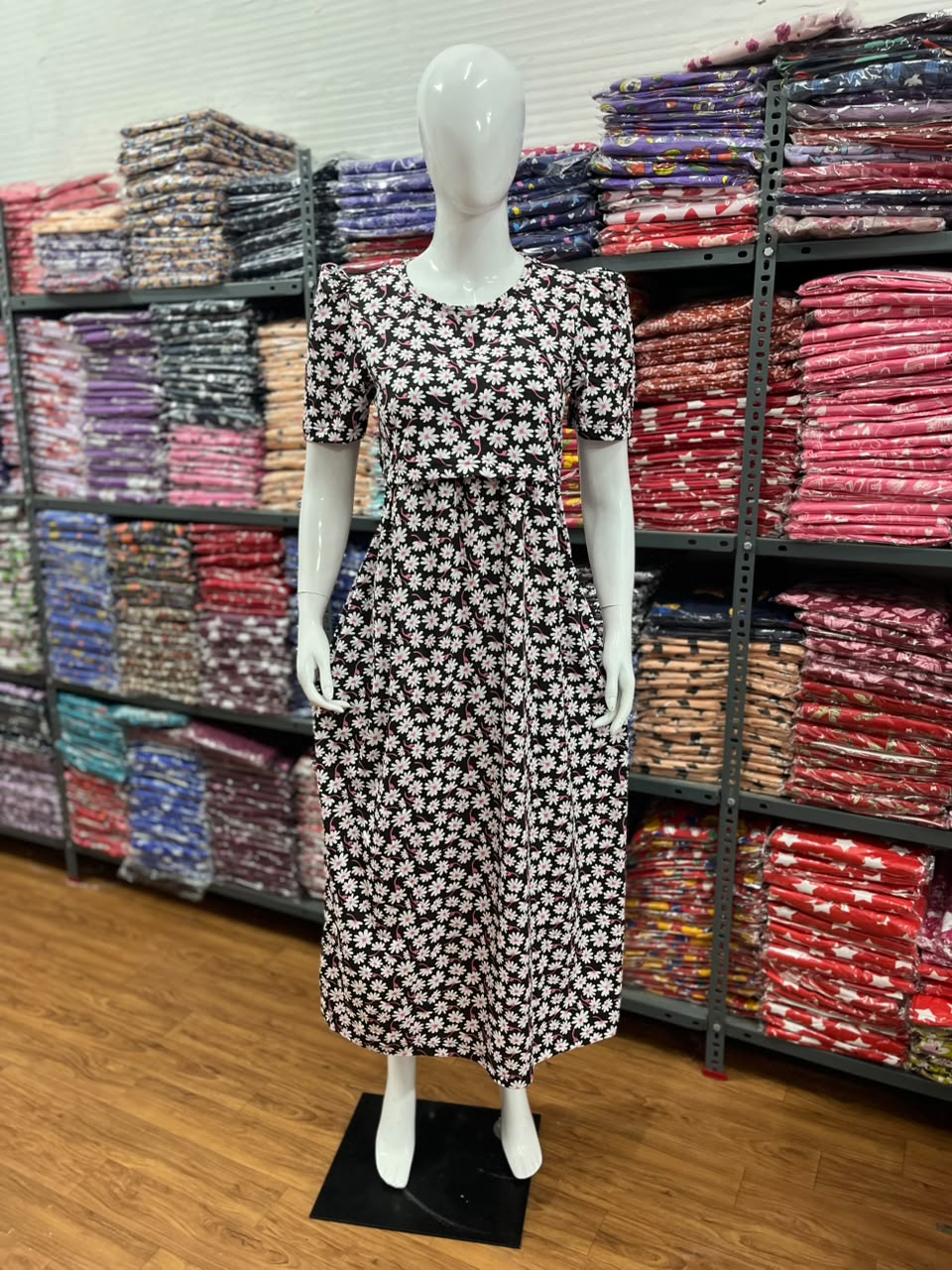 Zipless maternity and feeding wear - Full Length b f