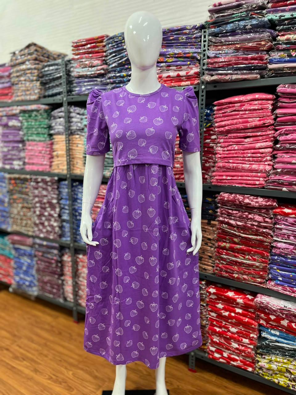 Zipless maternity and feeding wear - ankle length 🍓