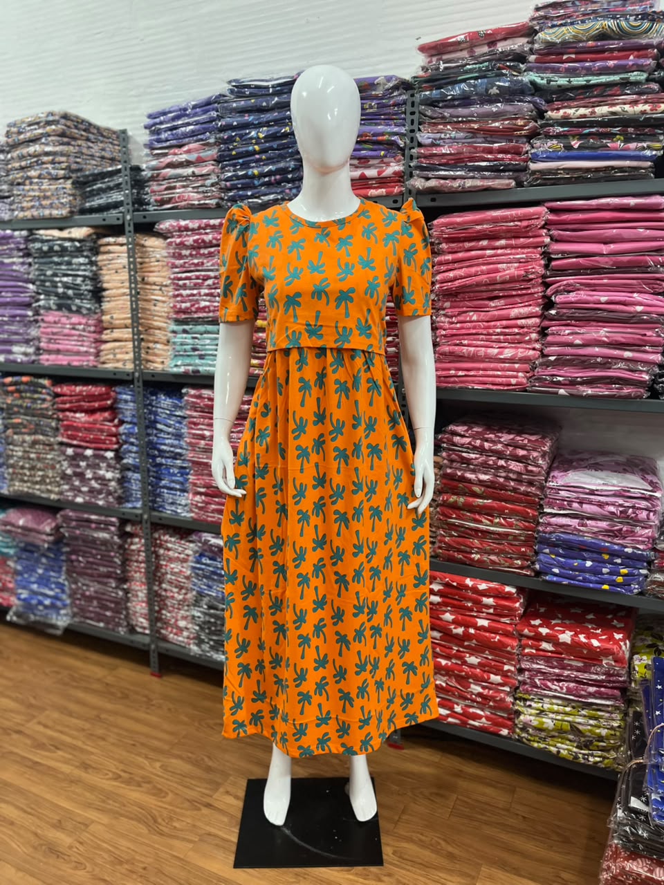 Zipless maternity and feeding wear - Full Length