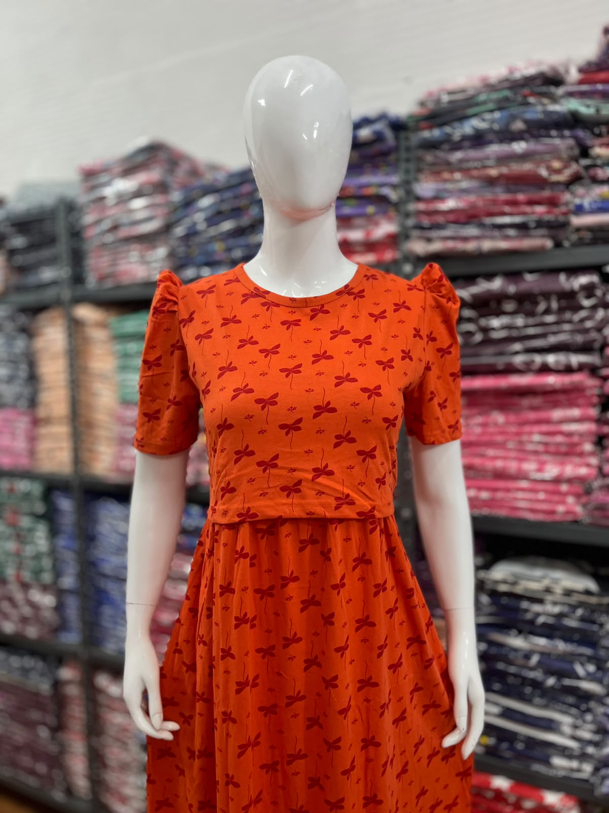 Zipless maternity and feeding wear - Full Length