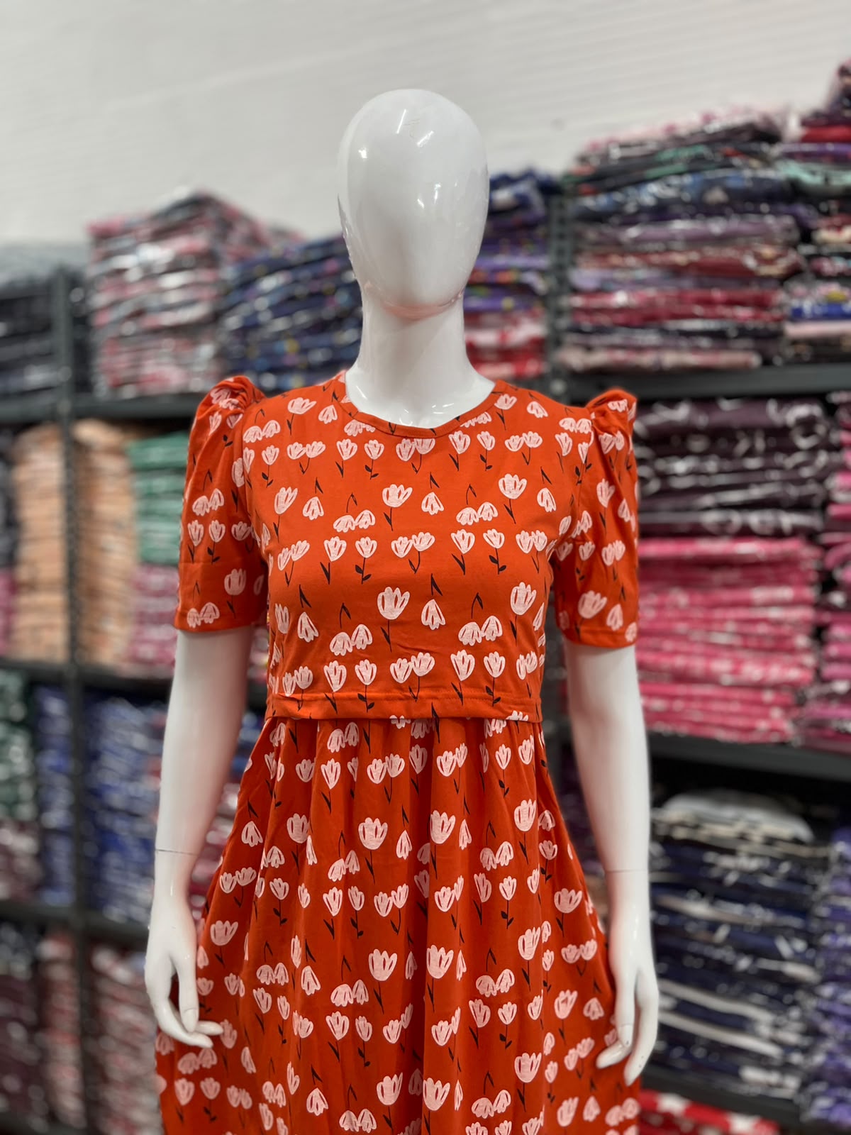 Zipless maternity and feeding wear - Full Length